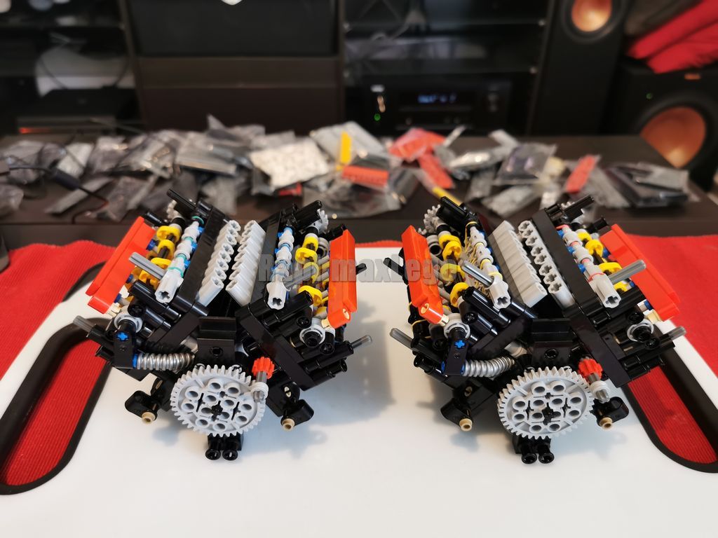 Un moteur V8 assemblé en pièces de LEGO - Vidéo Dailymotion
